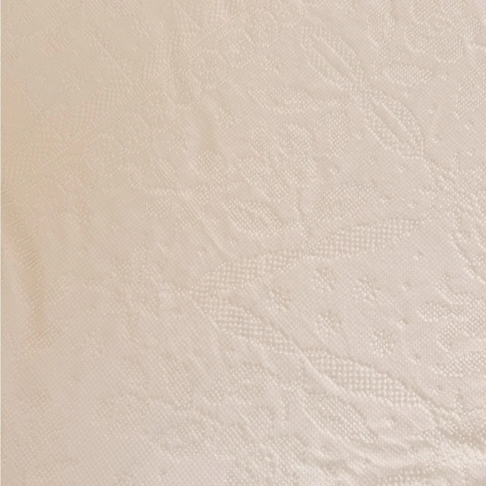 1960s Chenile Bedspread Handmade